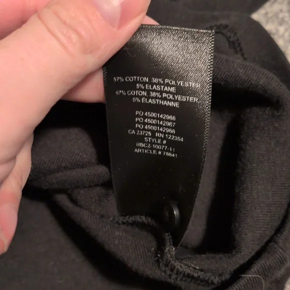 Aritzia Sunday Best Black Cropped Cardigan Size Large - Picture 5 of 6